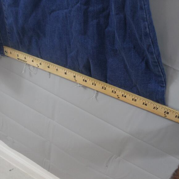 We The Free People Jeans Womens 28 Just Float On Flare Bell Bottom Festival Boho - Picture 13 of 15